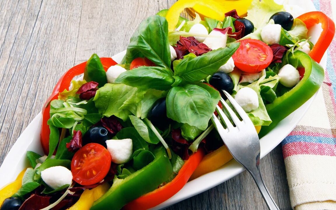 sund salat til vægttab