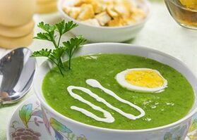 flødesuppe på proteindiæt