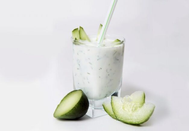 Agurk-kefir diæt