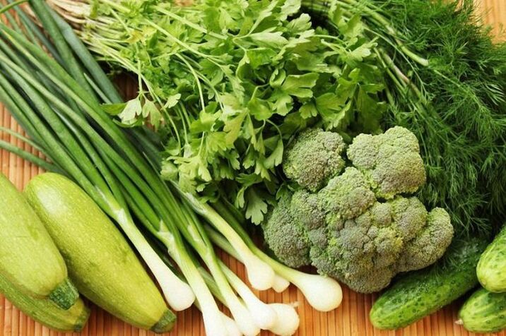 grøntsager og urter til en hypoallergen diæt