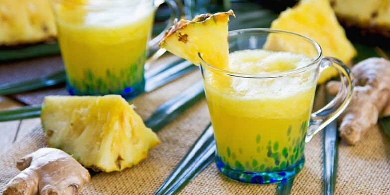 ananas smoothie til vægttab