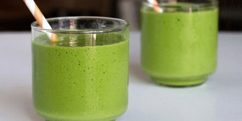 grøn smoothie til vægttab