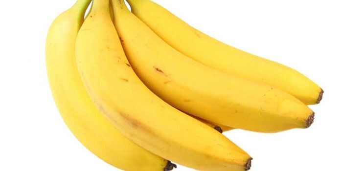 bananer er forbudt på ægdiæten